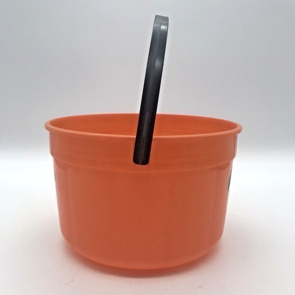 Vintage Plastic McBoo Jack O’Lantern Candy Bucket Pumpkin Trick Or Treat Pail‎ - Picture 4 of 12